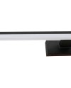 MORNE * APLIQUE IP44 NEGRO 16W